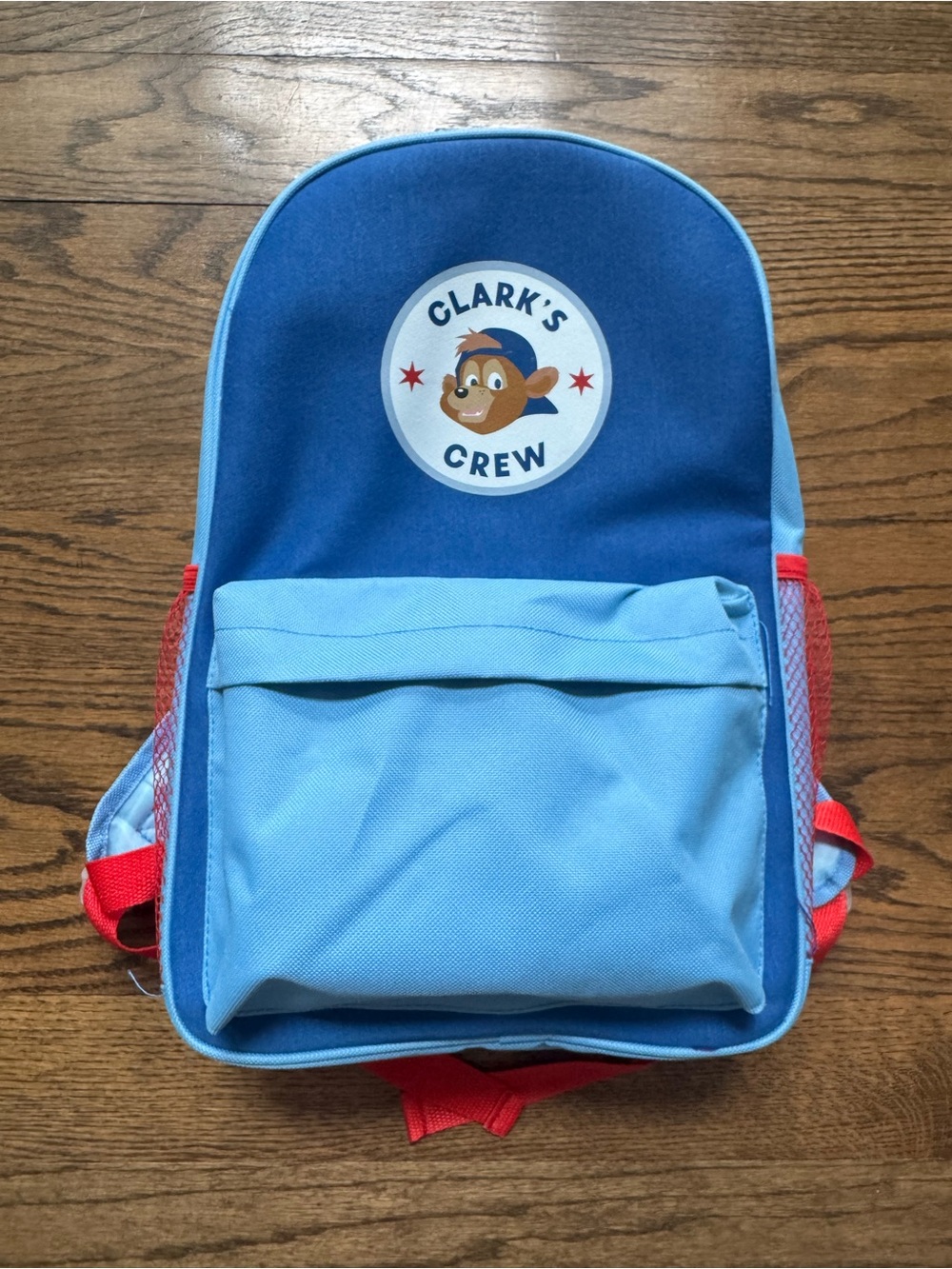 Clark’s Crew Chicago Cubs Kids Full Size Backpack NWOT Blue Red School Backpack